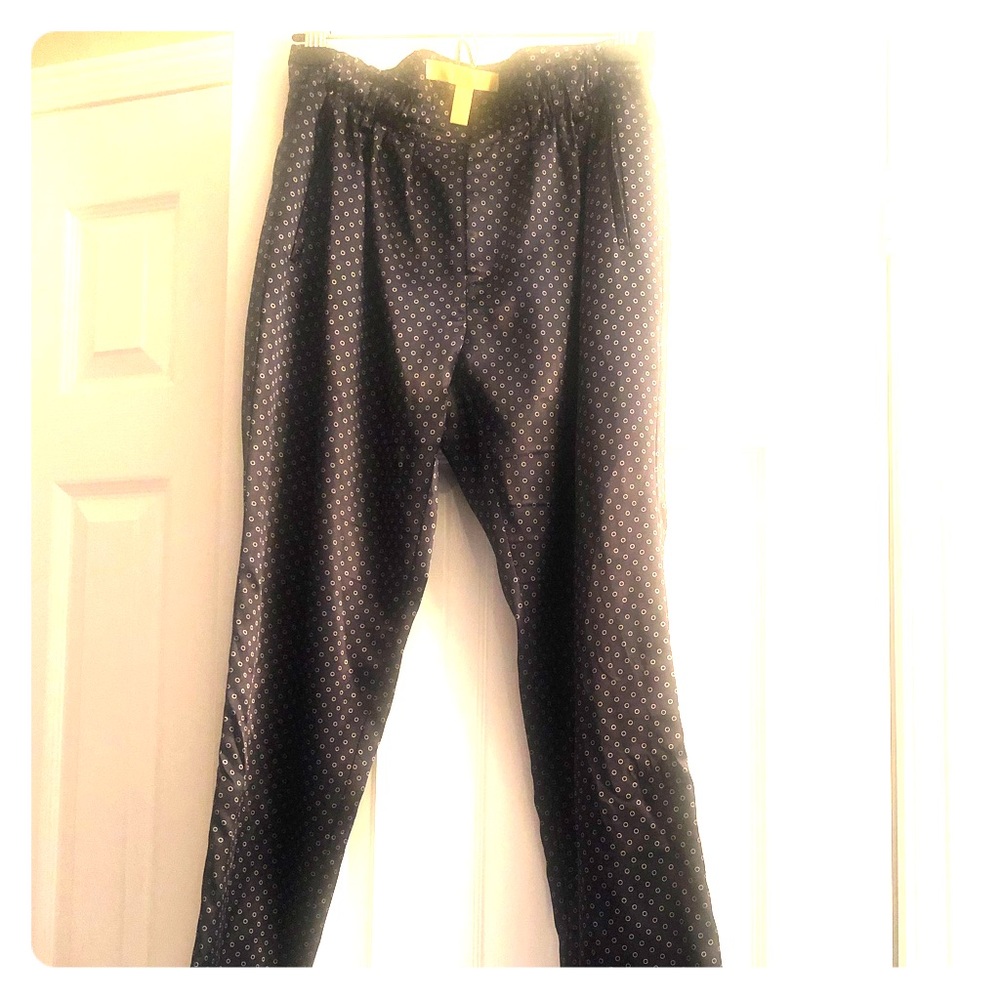Silky Satin Pajama Style Pants